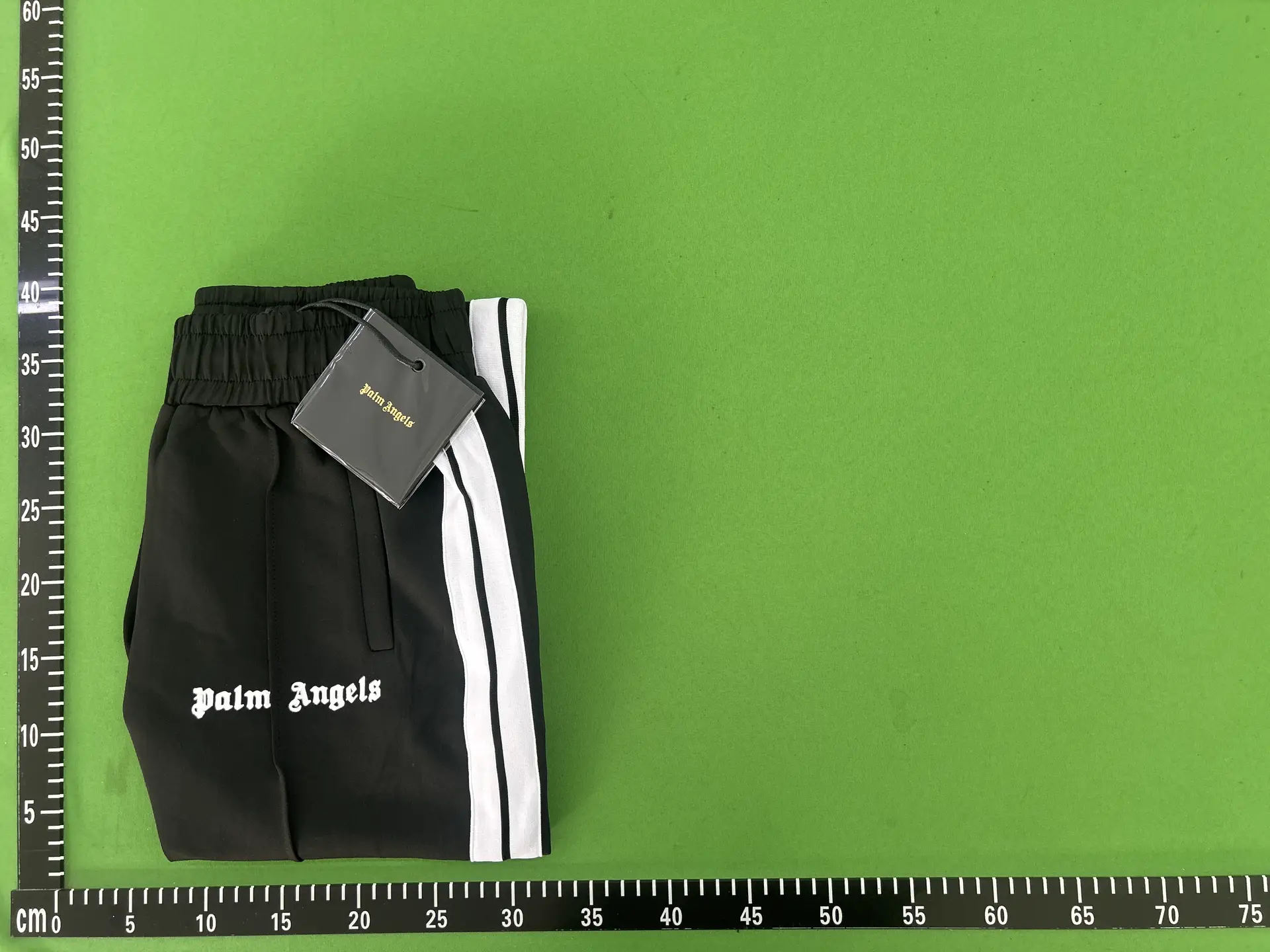 Correct Version P Goose down Rainbow Pants Men's High Street Straight Pants a Veet Pants