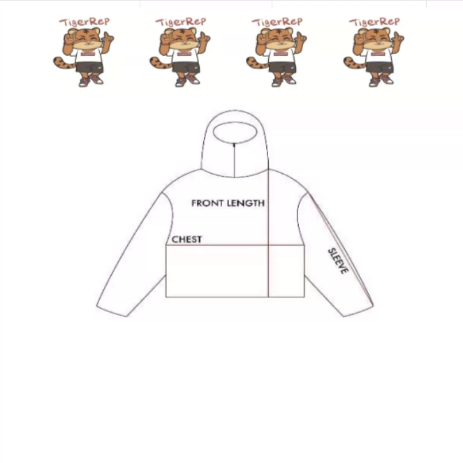 AK Brother Customized Chest Printed Zipper Hoodie