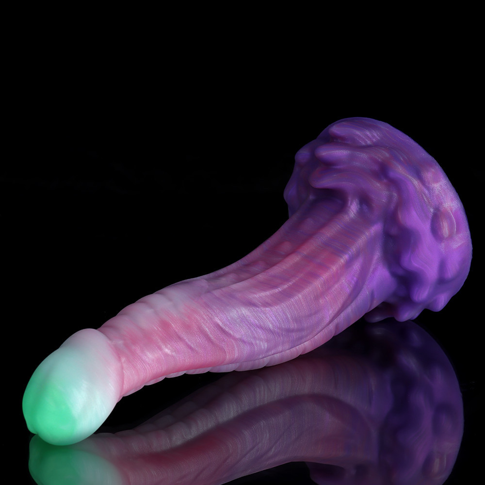 Europe and the United States new shaped liquid silicone penis animal oversized thick dildo adult female sex toy masturbator