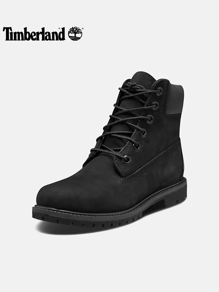 Timberland Timberland Official Women's Shoes High-Top Boots Outdoor Waterproof Black Small | 8658A
