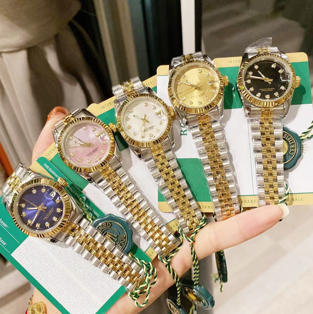 Cross-border explosions log series women's steel band watch classic quartz watch manufacturers wholesale watch