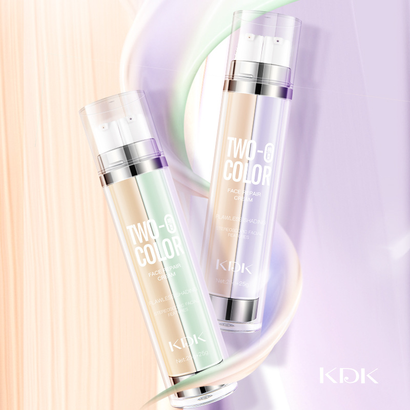 KDK two-color face care cream face care BB cream skin concealer cream skin care brightening skin color