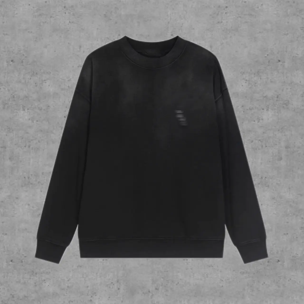 Trendy Youthful Pure Cotton Crew Neck Sweatshirt