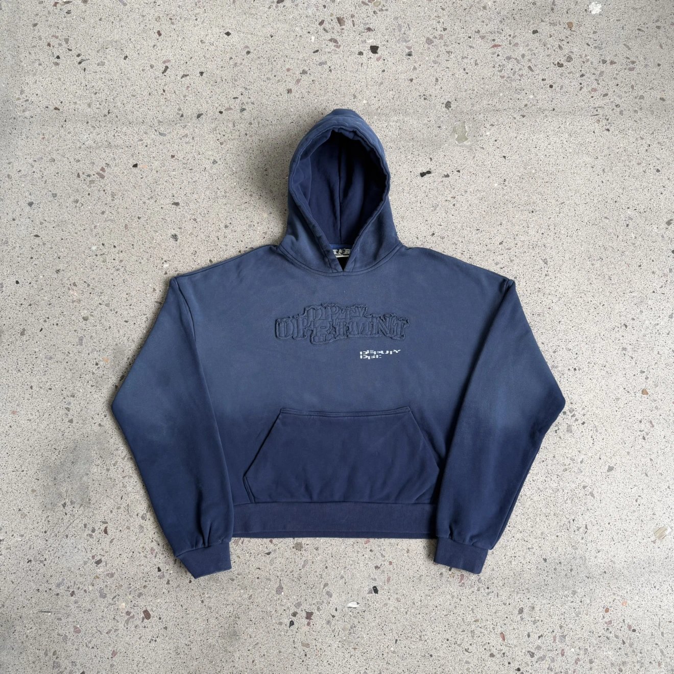 DPTY DEPT. DIFFERENT Hoodie Foto QC de WEIDIAN na Qualit.ly