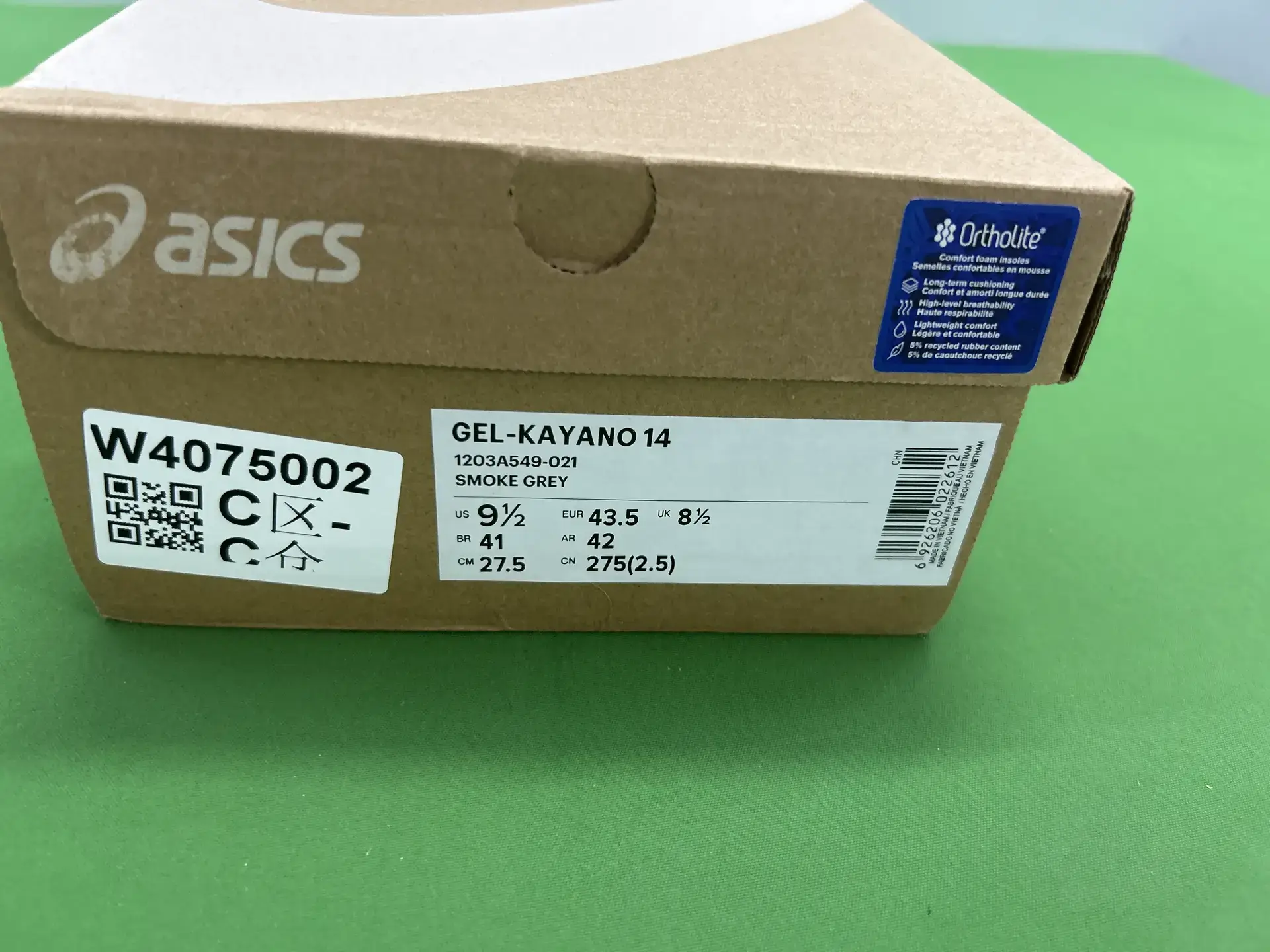 ASICS GEL-KAYANO 14 SMOKE GREY