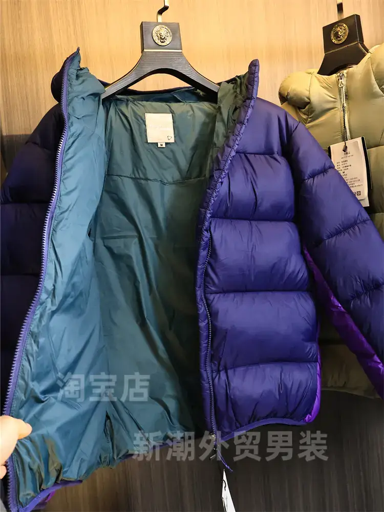 Cabinet 1.5K+! High-Puffiness [Hand-Stuffed P Cotton] Winter Men's High-End Fashion Outdoor Sports Cold-Resistant Cotton Jacket Trend