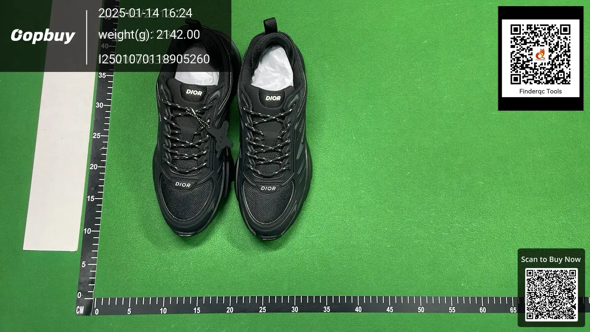 Dior B44 Black Sneakers