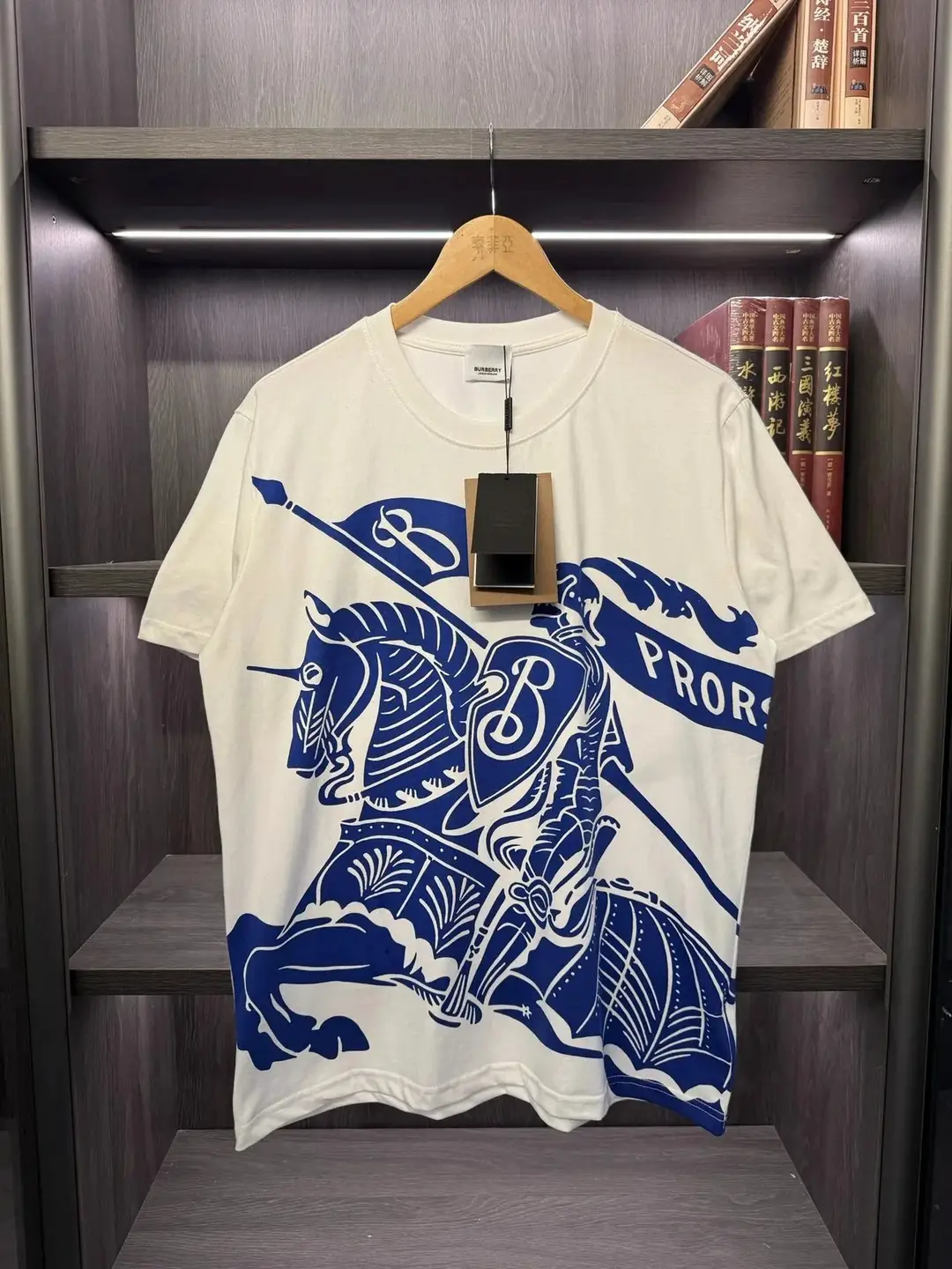 BURBERRY/巴宝莉战马圆领短袖T恤