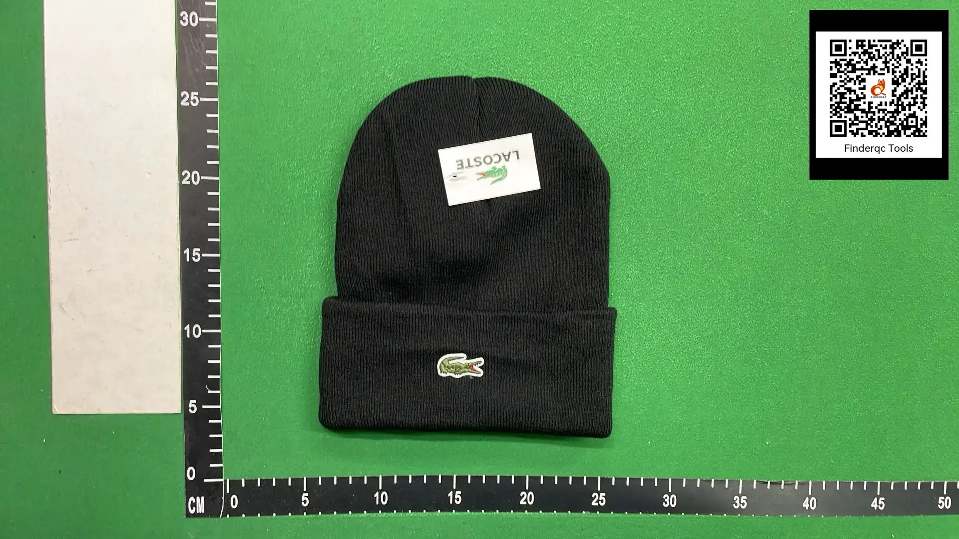 Lacoste Black Beanie