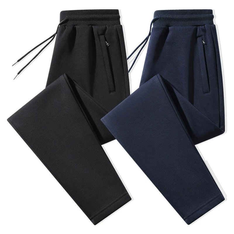 Pants Men's Pure Cotton 2026 Spring and Autumn New Arrival Wei Pants Large Size Casual Trousers All-match Bundled Leg Sports Cotton Pants for Men
