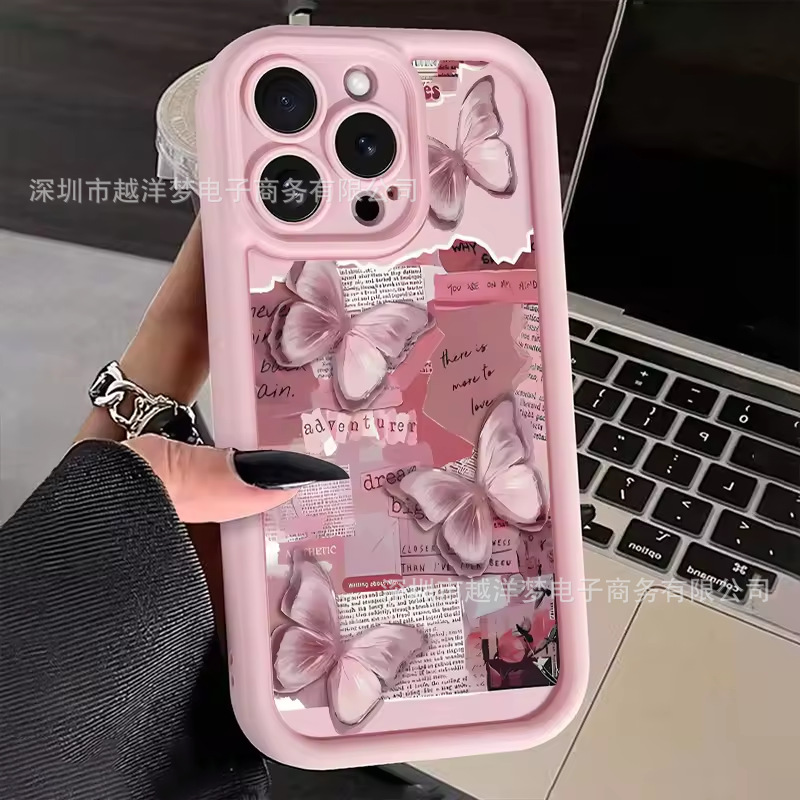 Butterfly Poster 5Iphone17Pro Mobile Phone Case 16/15/14/13 Tianyan Ladder 12 Apple 11Xsma