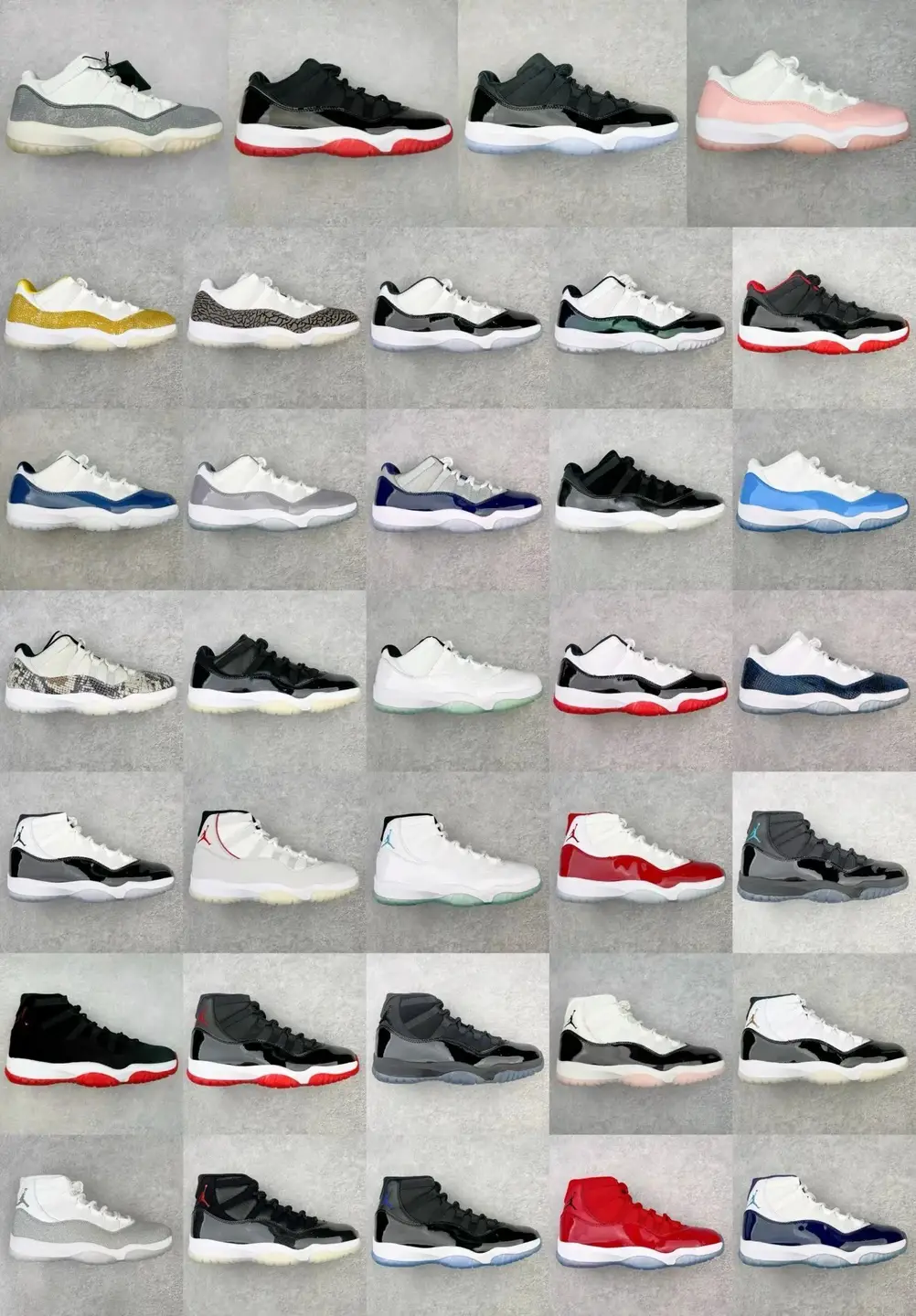 KZ神版 Air Jordan AJ11 Retro High 高帮/低帮系列 市场中端王者