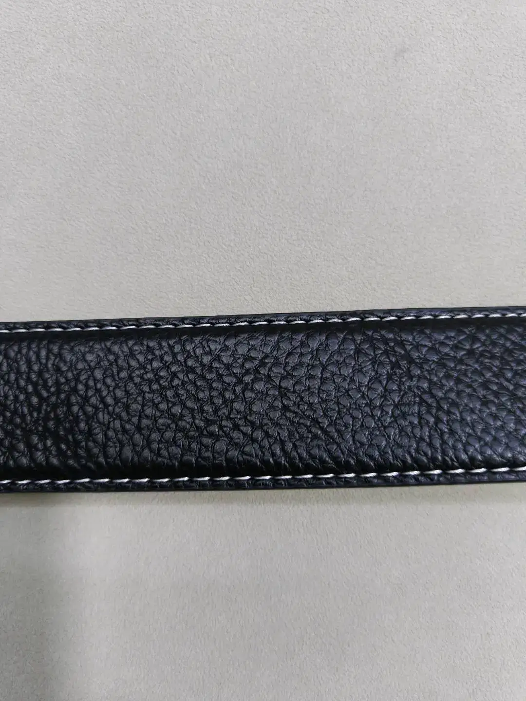 YP032 Black Leather Belt