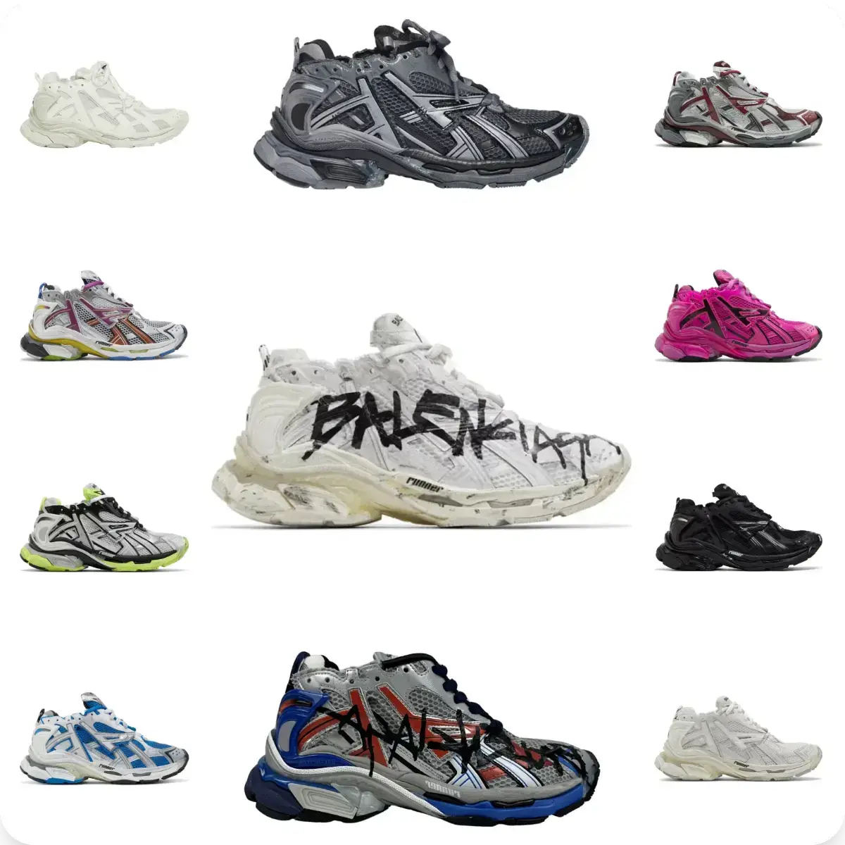 B*lenc*aga Runner 7代 系列合集