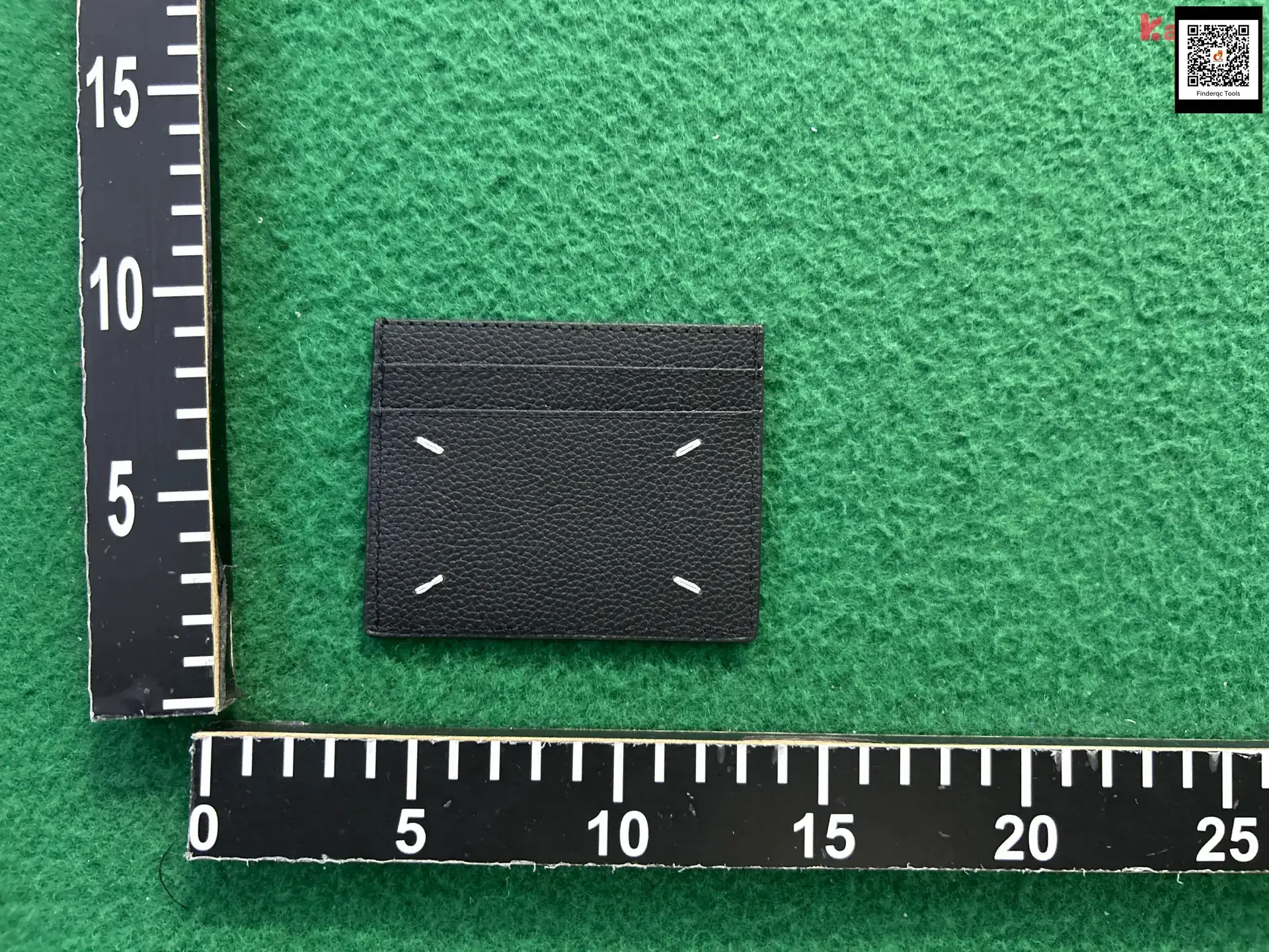 New card holder factory direct 5 card litchi pattern card holder foreign trade four-corner Line light pu leather fashion brand