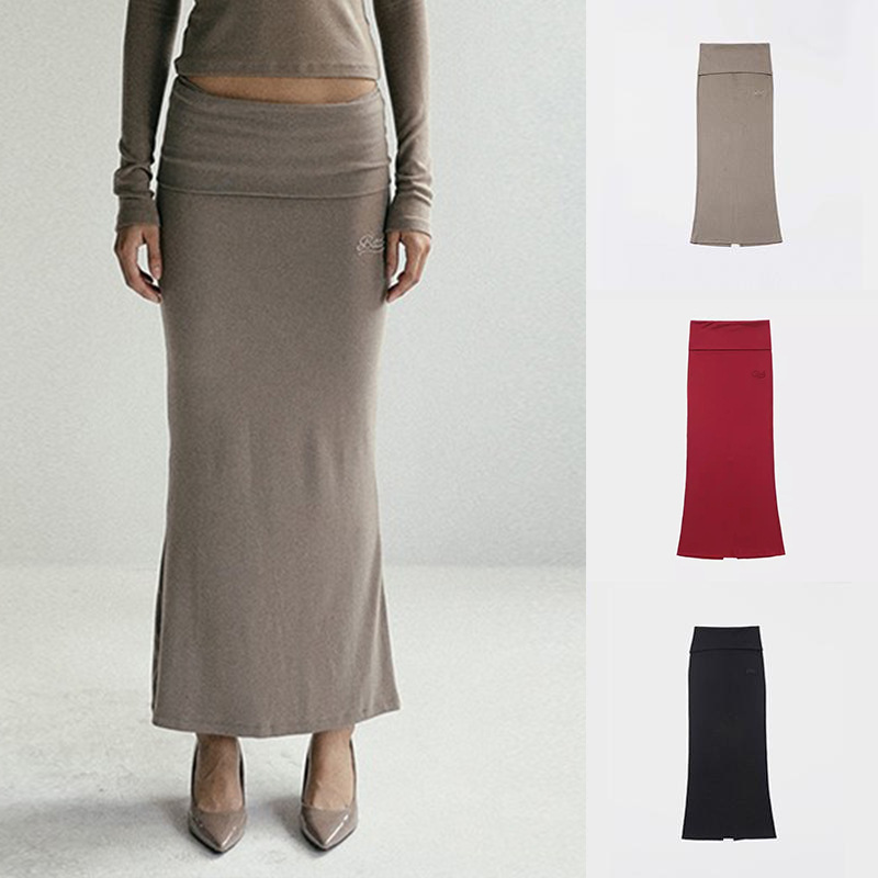 South Korea badblood BCAC Series American Style Hot Girl Fishtail Skirt Skirt Women's Niche Long Skirt Yoga Skirt