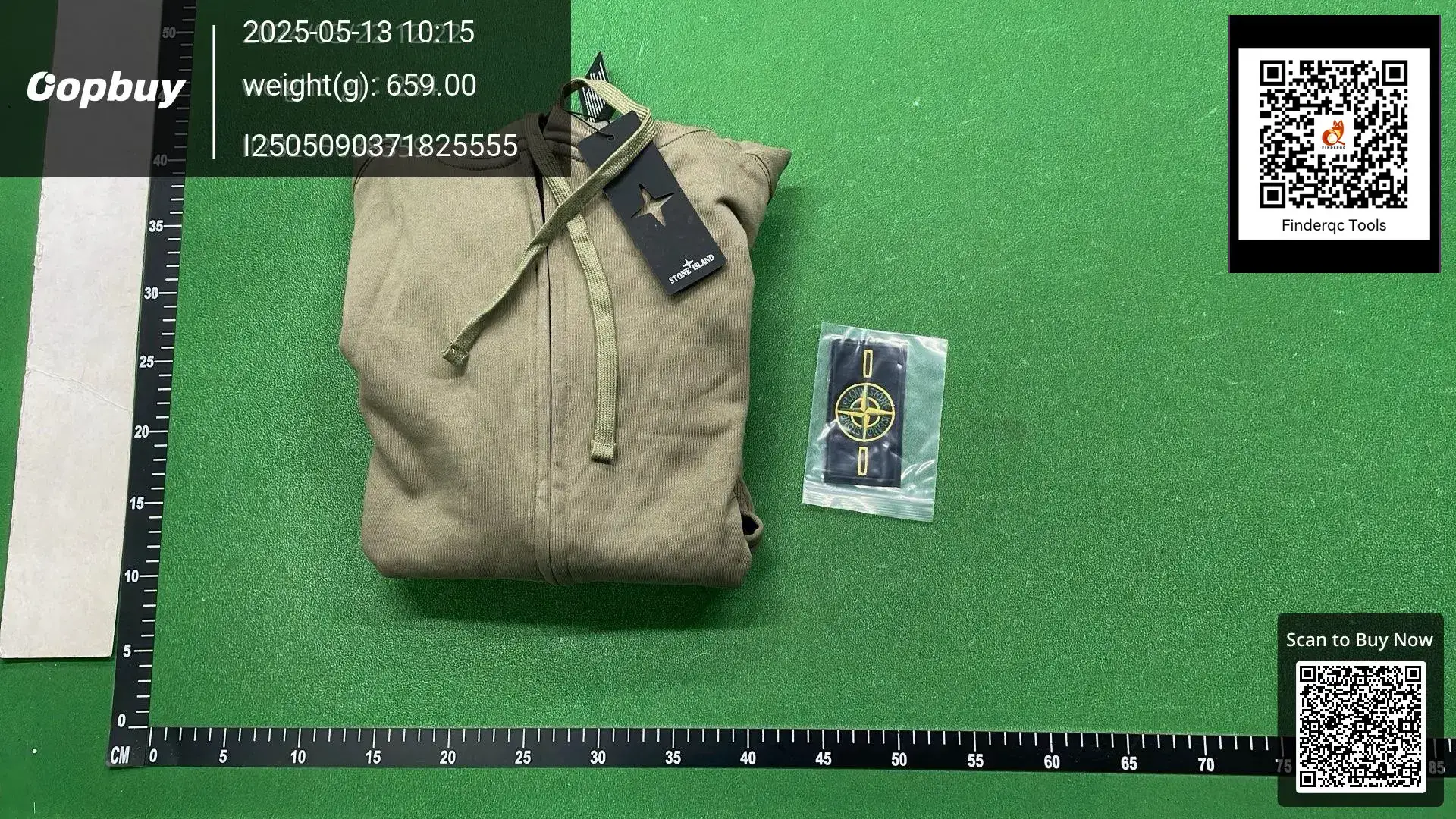 Stone Island Zip Hoodie