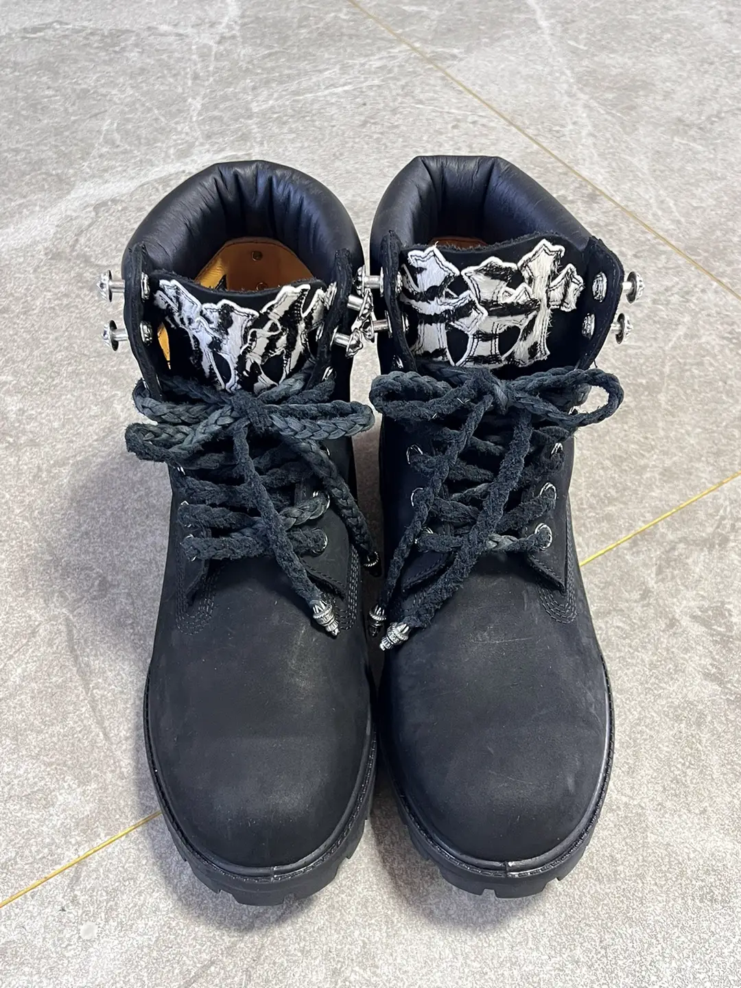 Remake Yellow Boots, Martin Boots, Custom Modified High-Top Street Fashion, Unisex Style