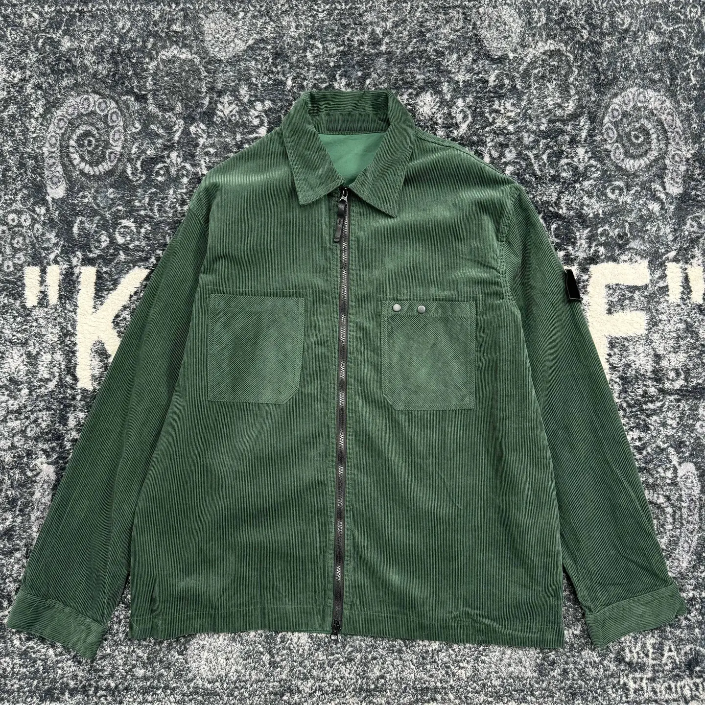 24Fw Fall and winter New arrival Corduroy Zipper jacket Outwear Men's and Women's Models