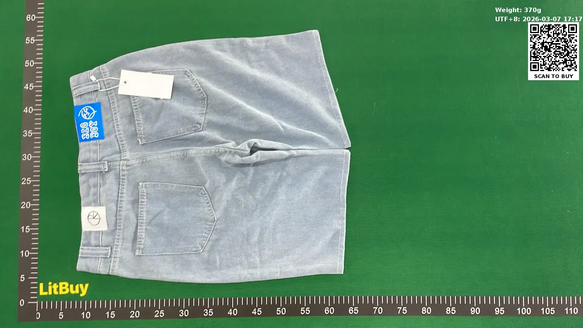 Polar Skate Co Big Boy Jeans Light Blue