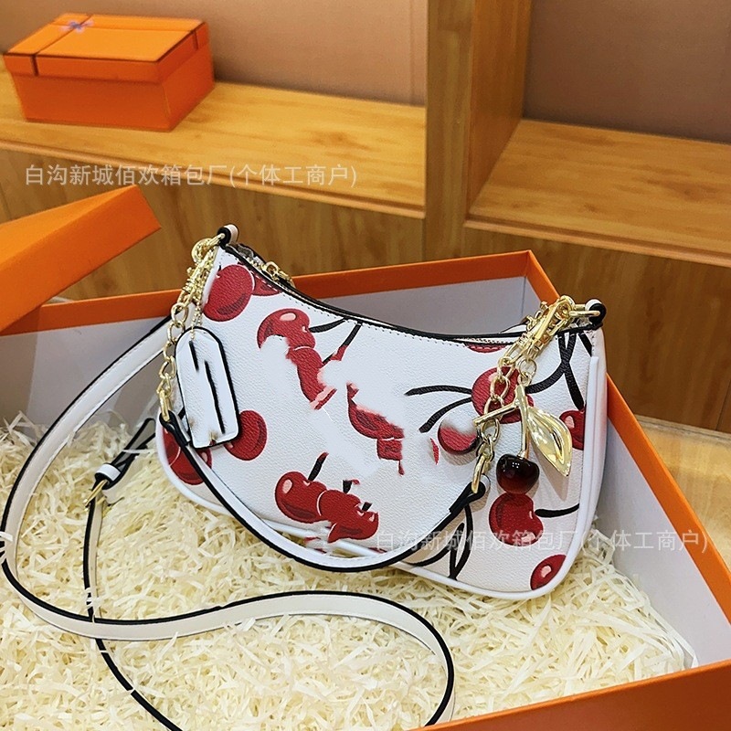 Cross-Border Export Wholesale Coah Underarm Bag 2025 New Women's Bag Handbag Chain Printed Shoulder Crossbody Bag photo QC de 1688 sur Qualit.ly