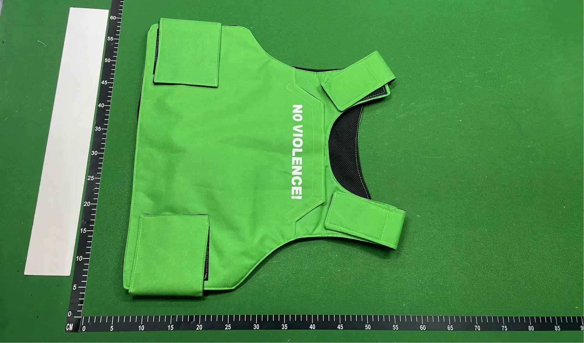 Golfwang No Violence Military Vest Green Bulletproof Vest Small vest hip hop Trendy