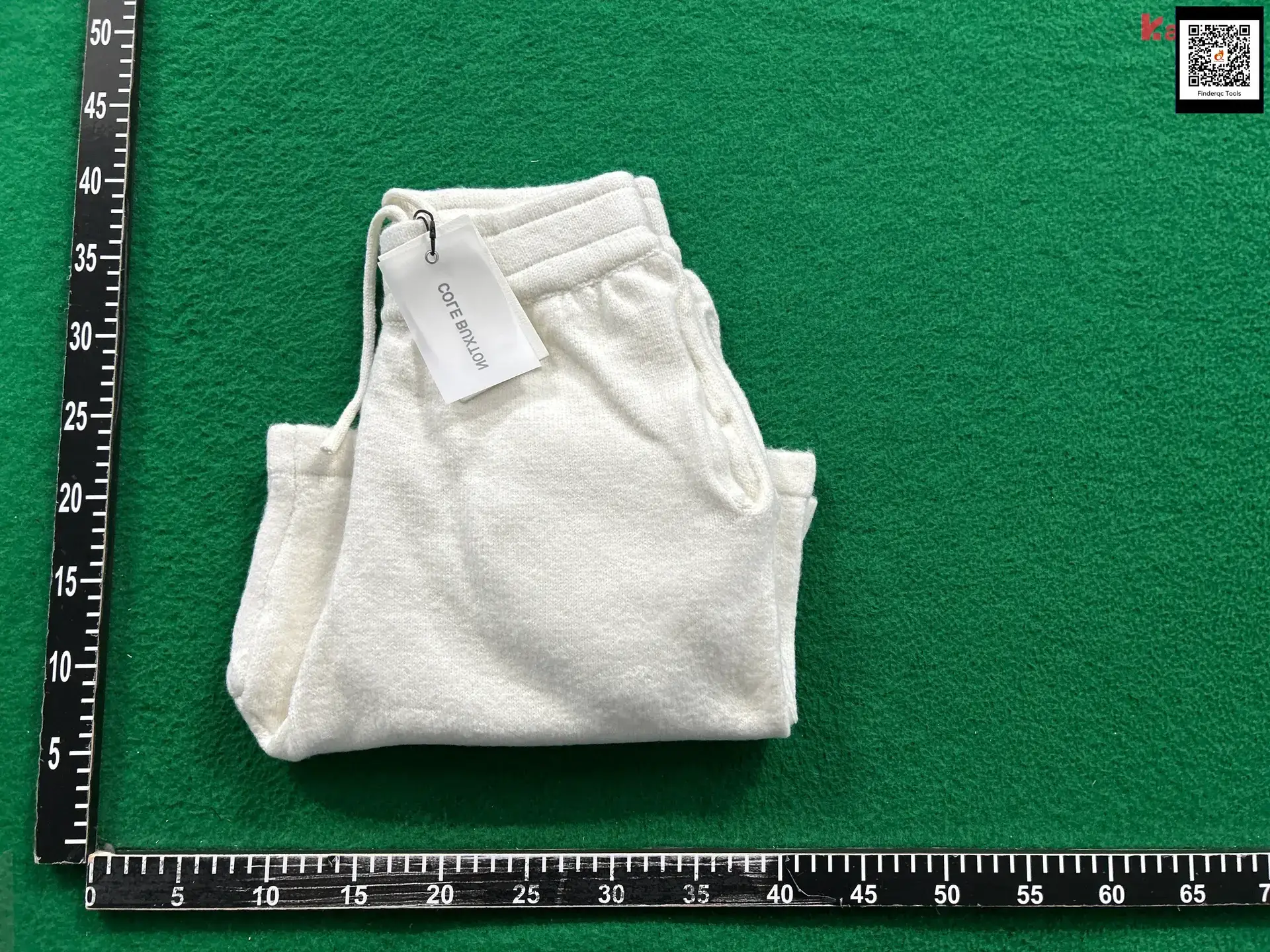 Letter Jacquard Knit Drawstring Shorts