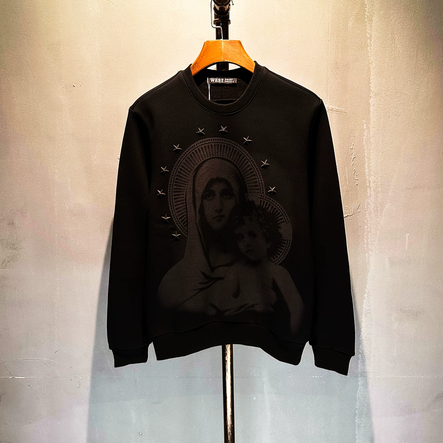 Classic European and American Star Angel Digital Printed Trendy Brand Men's Robe Handsome and Velvet Hoodie Fashion Versatile Couple's Outer Shirt