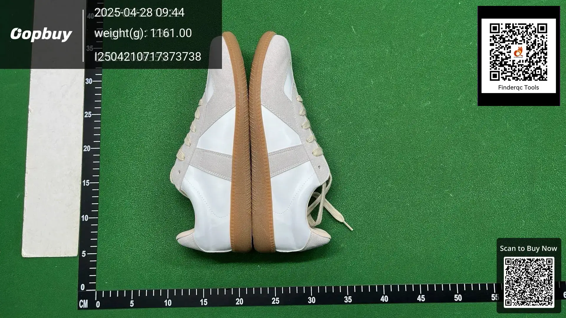 Maison Margiela Replica Sneakers White Beige