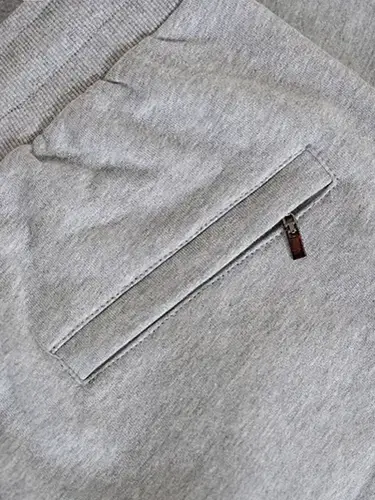 Spring and Autumn Men's Pure Cotton Casual Straight-Leg Sports Pants Casual Loose Thin Sweatpants Large Size Trousers Easiest for Match Running Pants