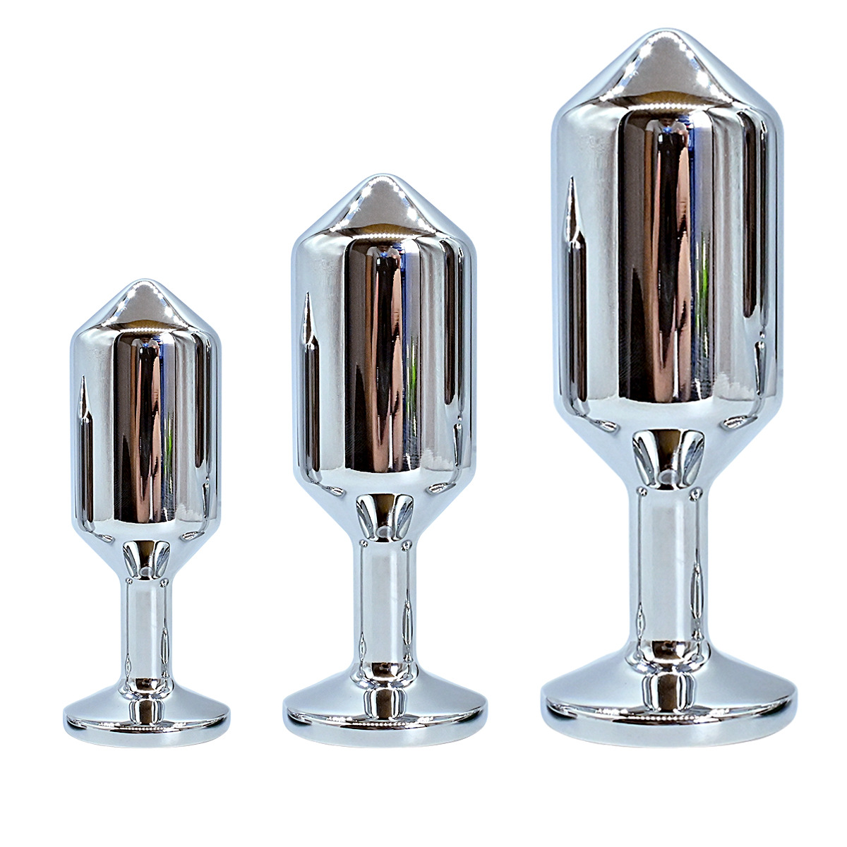 Sm Fun Stainless Steel Out-And-Out Wearable Gravity Anal Plug for Men and Women, Tightening Exercise Expansion Masturbation Device