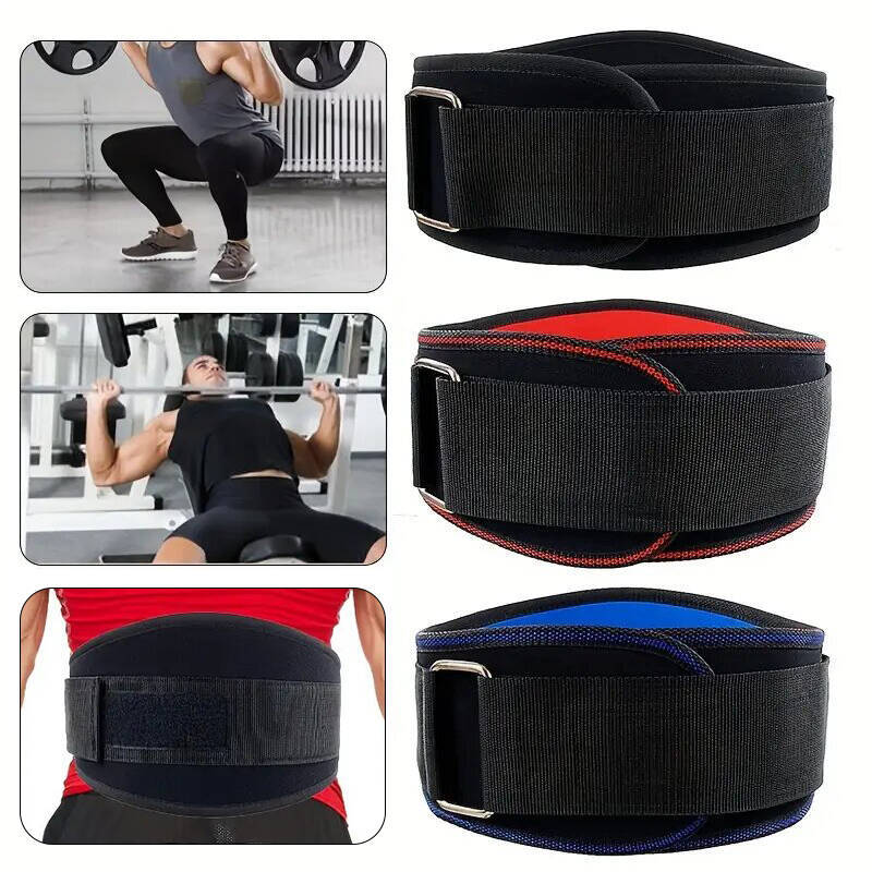 Weightlifting Waist Protection Fitness Squat Hard Pull Strength Training Waistband Adjustable Compression Belt Waistband Widening Fixing Belt