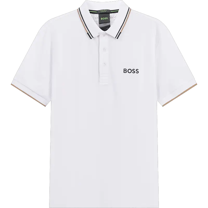 Hugo Boss Hugo Boss Men Green Series Environmental-Friendly Fabric Short-Sleeved Polo Shirt 300095