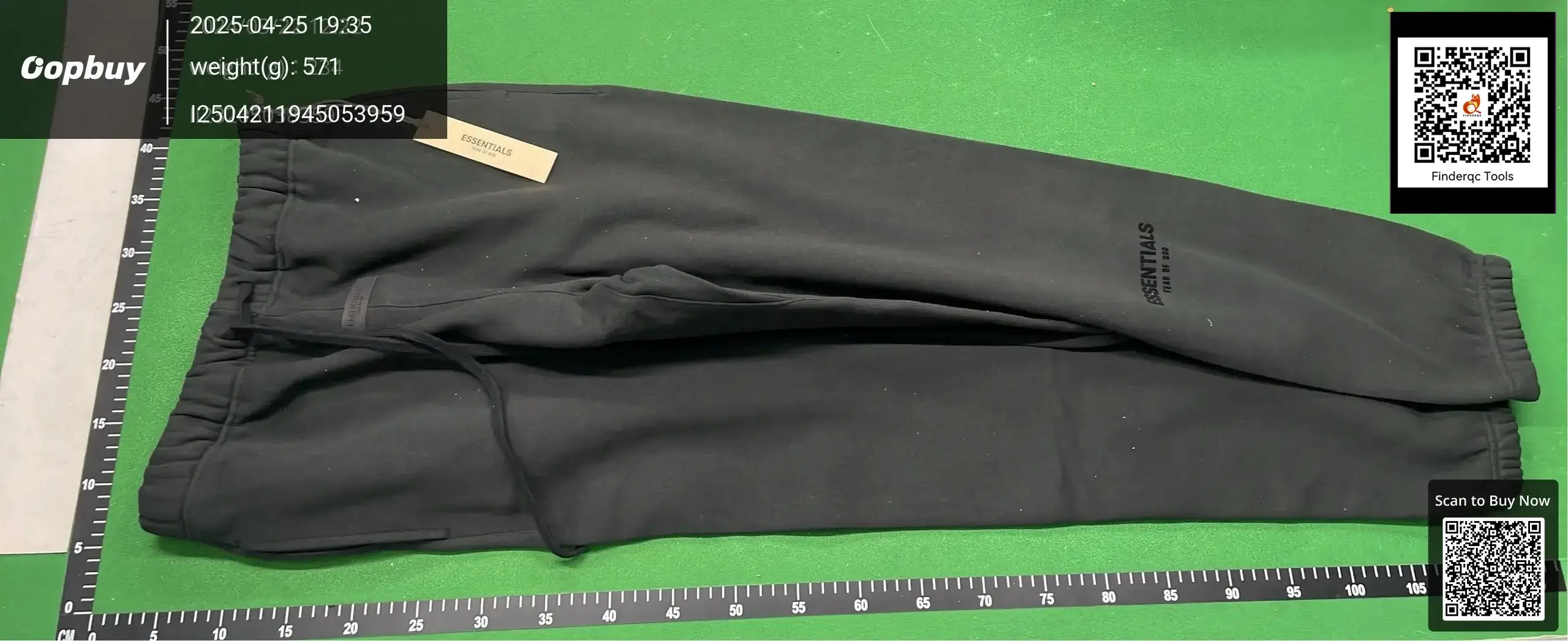 Ss22 Jogger Pants for Stock X Goat