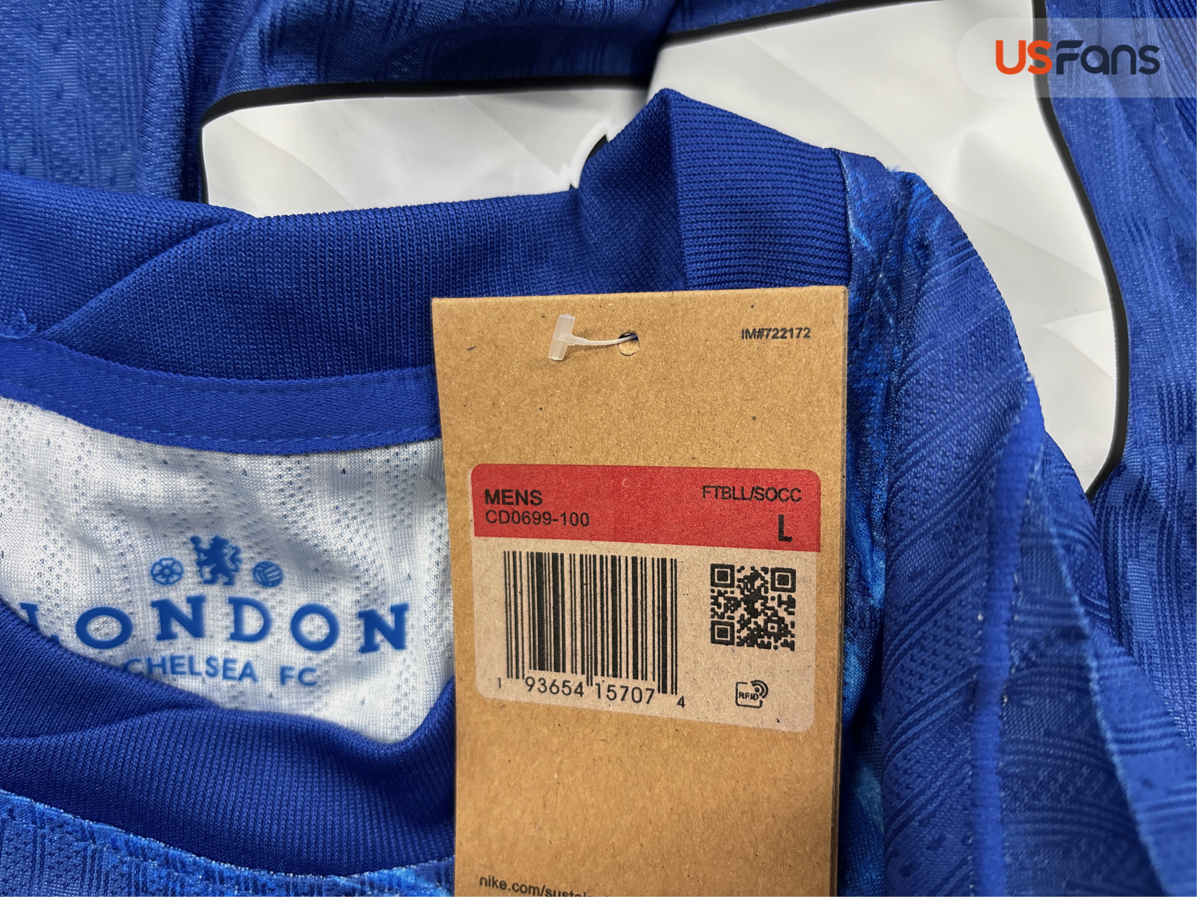 Chelsea FC Home Player Version Jersey QC