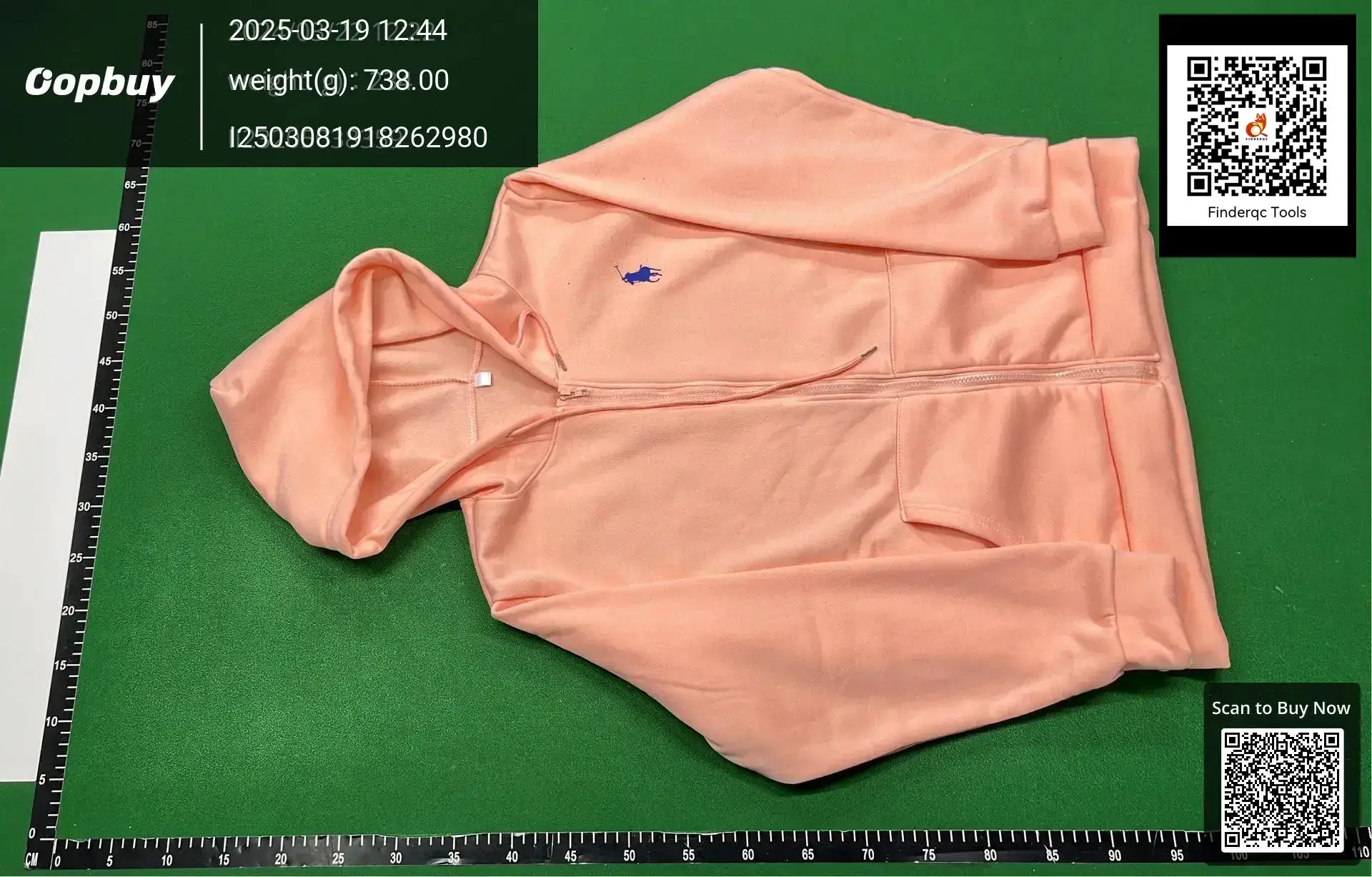 Autumn and winter new youth trend pink suit leisure sports pony logo hooded autumn zipper coat suit