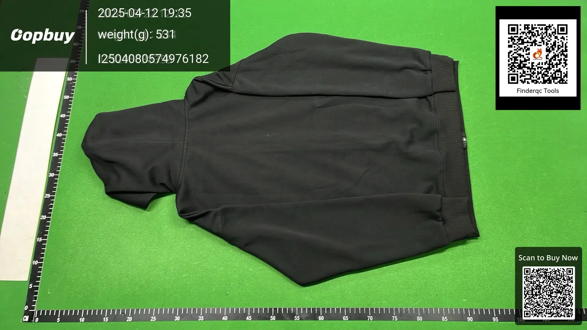 Black Zip Up Hoodie