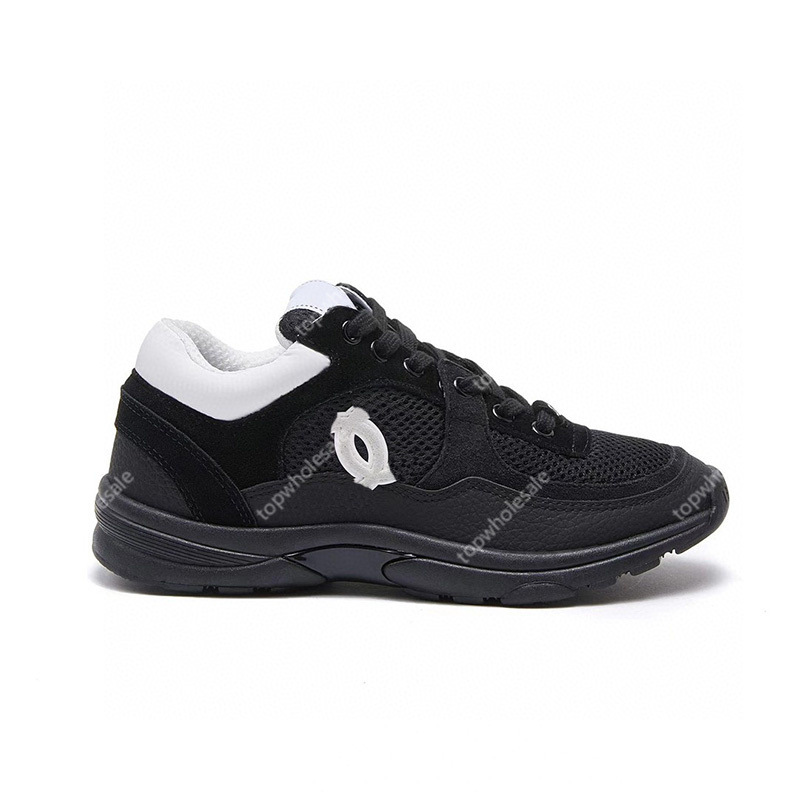 Spot 2024 New Style Small Fragrant Lace-Up Genuine Leather Color Matching Sneakers Genuine Leather Running Shoes Couples Versatile Sports Shoes