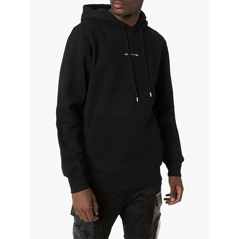 2024 Autumn/Winter 1017 9Sm Logo Hoodie European and American Style Kangaroo Pocket Healthy Cotton Printed Sweatshirt