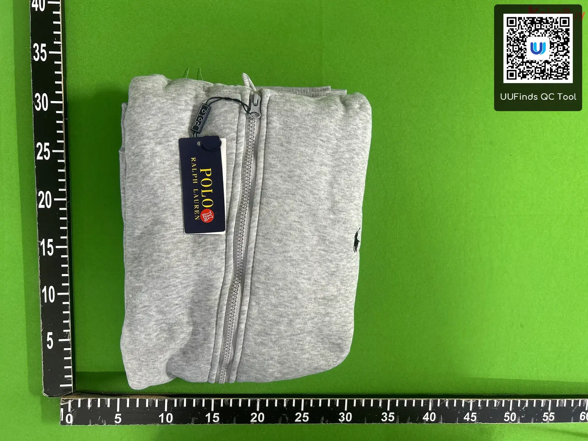 Polo Ralph Lauren Full Zip Hoodie Grey