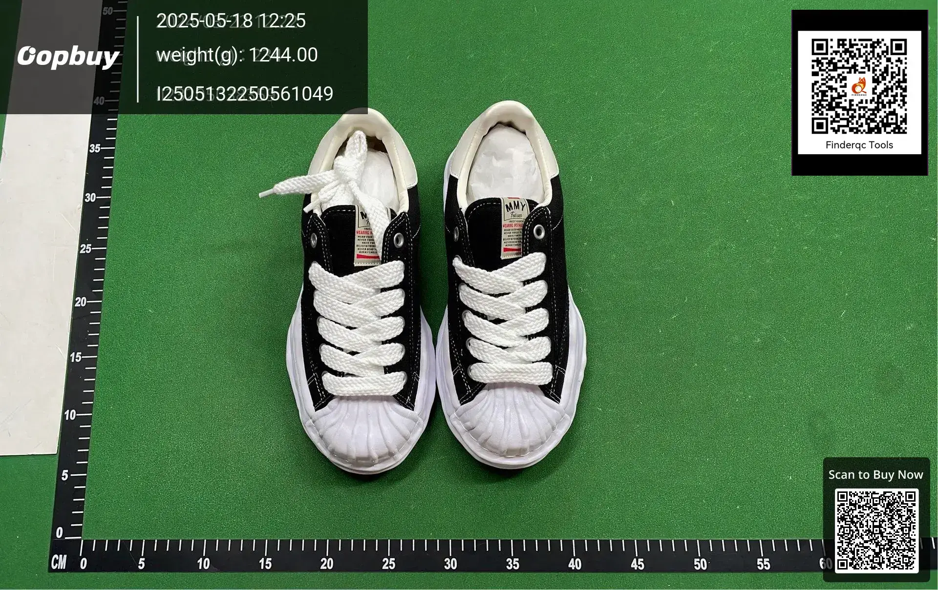 MMY Fashion Sneakers Black White