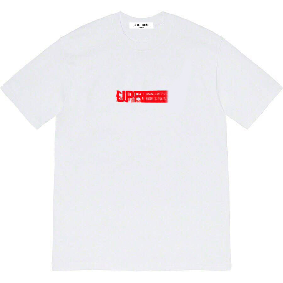 Supreme 22SS Motion Tee Phantom Black T-shirt