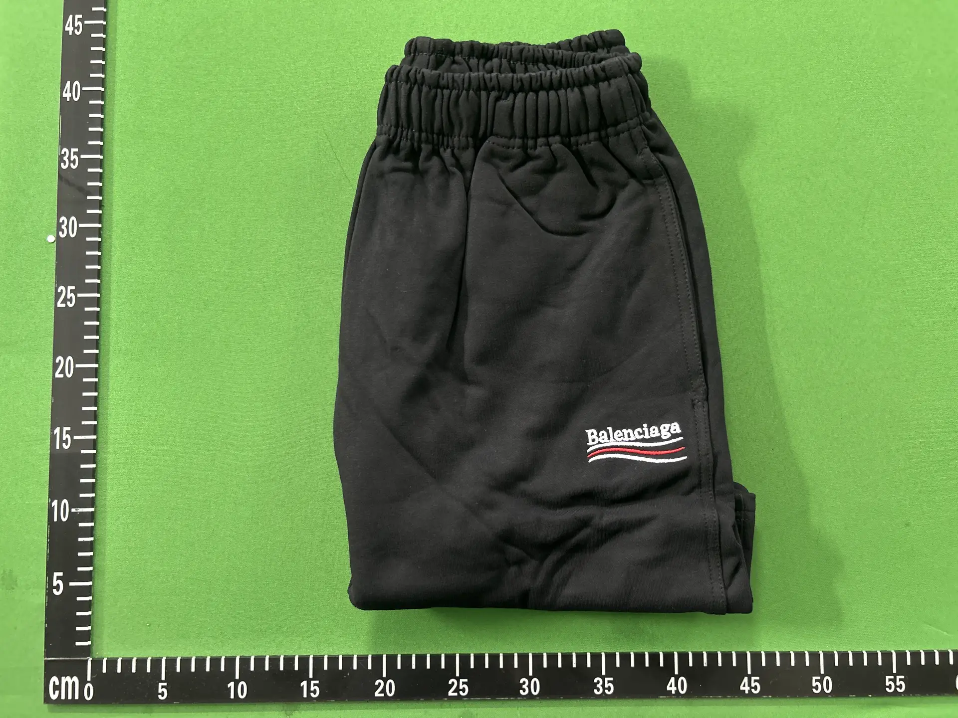 Balenciaga Logo Shorts Black