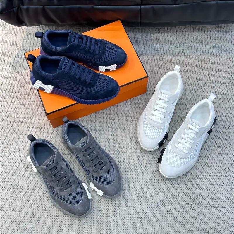 European Popular Men's Shoes Trendy Brand 2025 Spring and Autumn New Fashion Casual Shoes European High-End Men's Sneakers