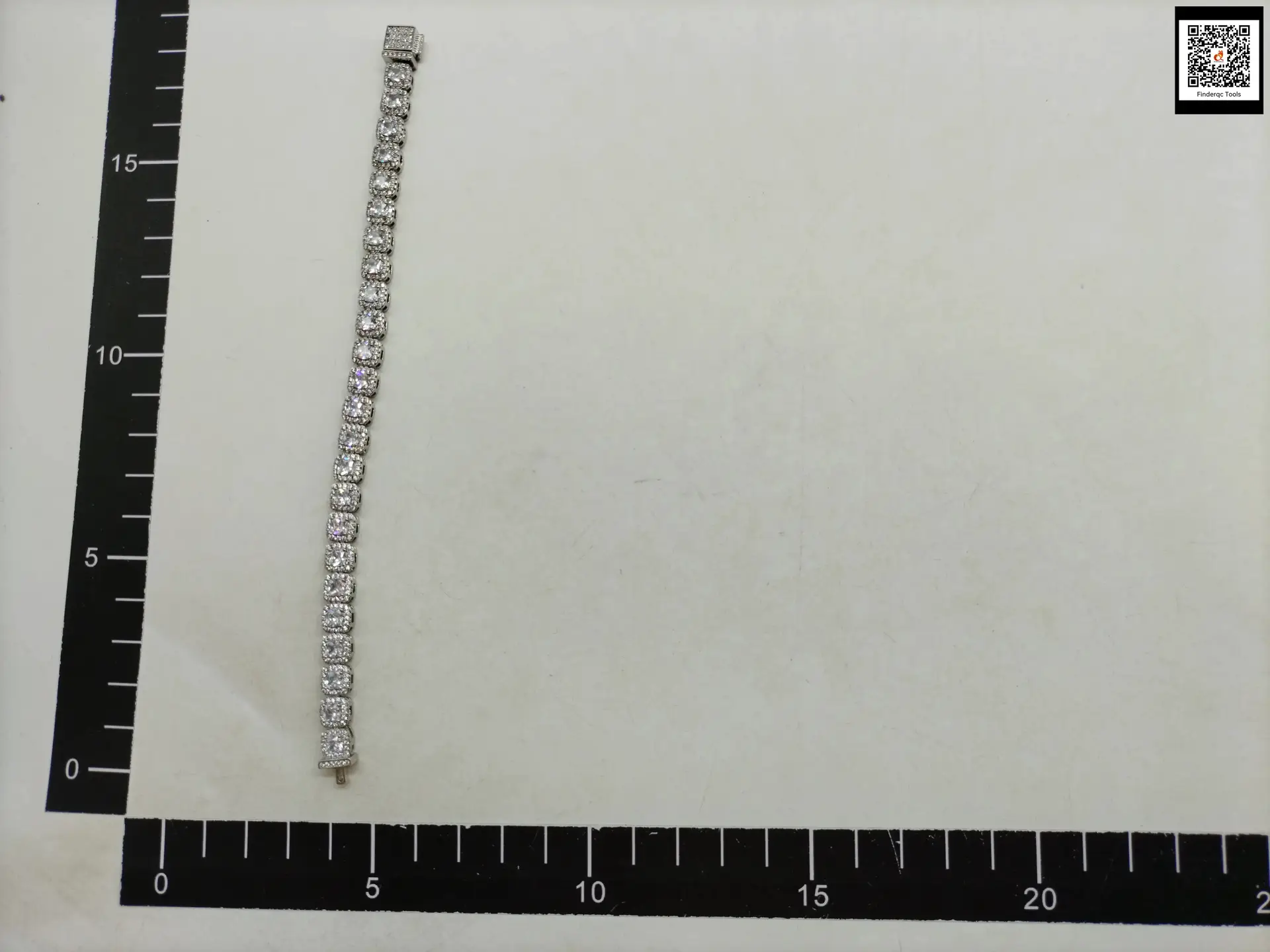 Ice Bling 7mm Full Diamond Zircon Super Flash Rock Candy Bracelet hip hop Hiohoph Niche style Nightclub Super Flash Trend