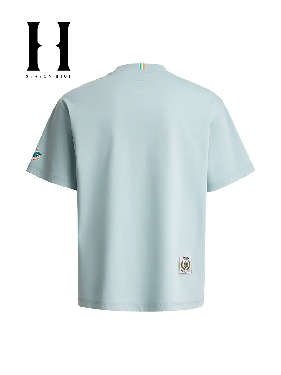 [Nfl Joint] Season High2025 Summer New arrival Embroider letter Short Sleeve Men's T-Shirt Men's Clothing