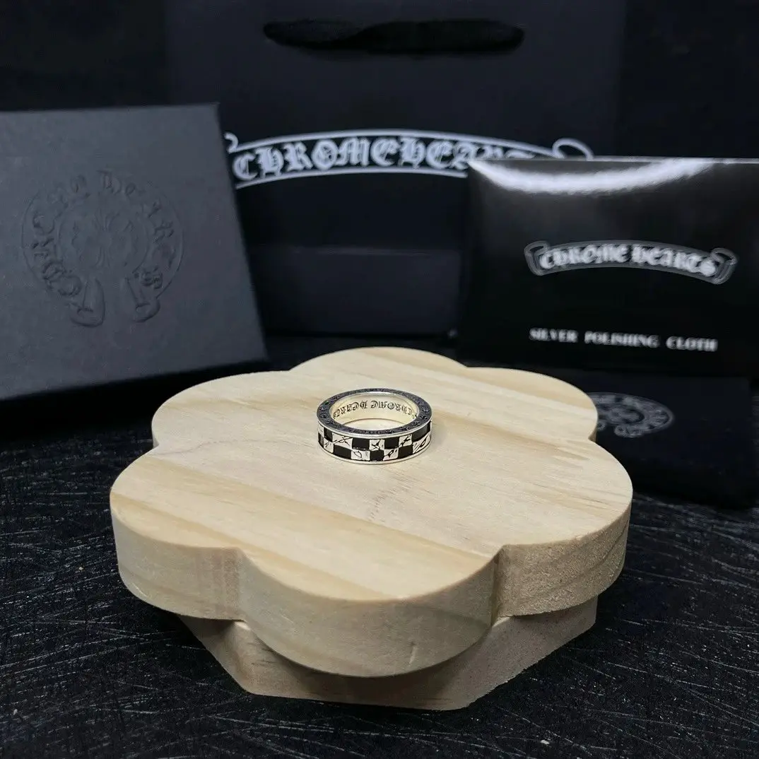 Top version】lead free Crowe & Heart Thousand Eyes Ring Couple's Explosion