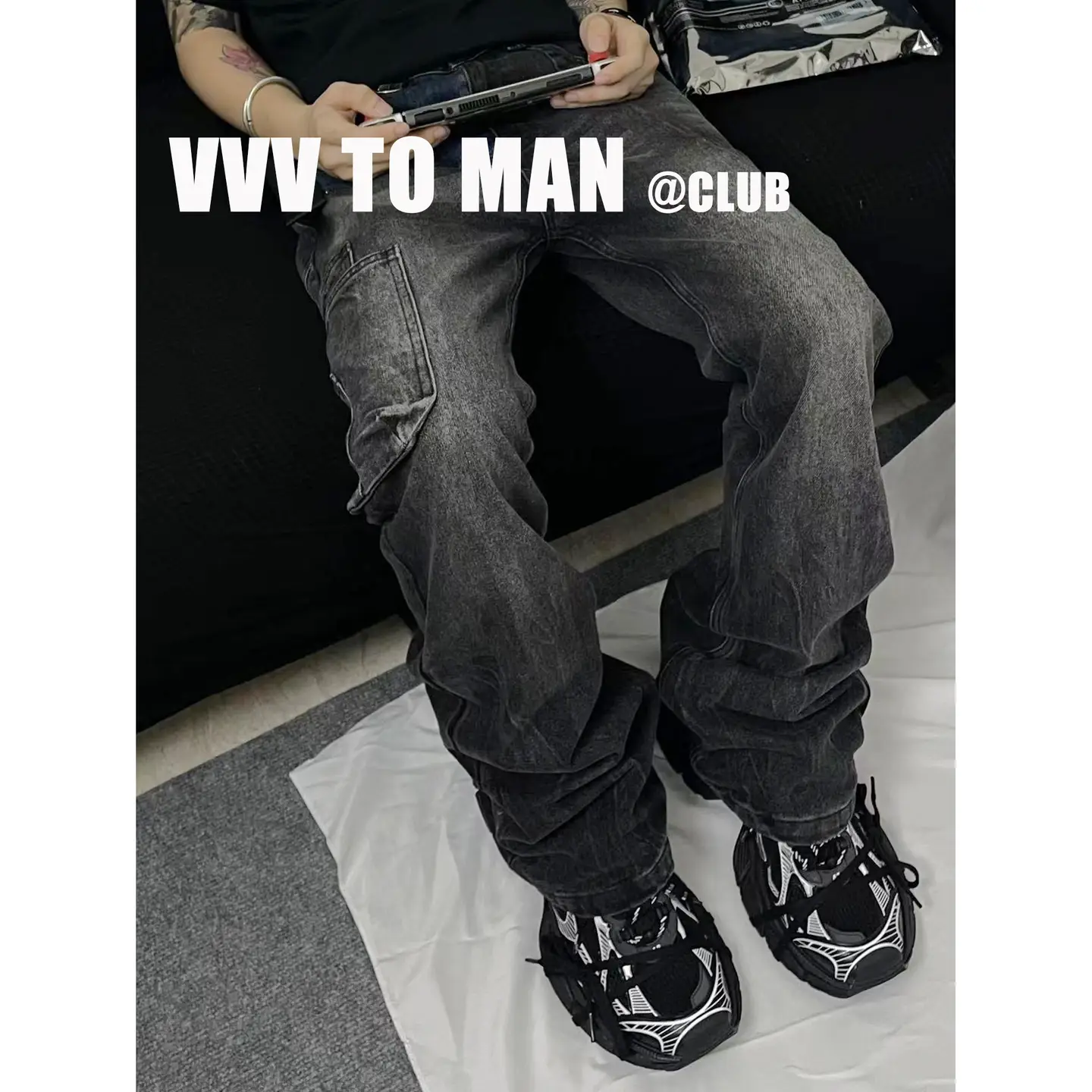 【Vvv to Man】3Xxxl for Even More Comfort! Limited Time Off the Shelves~2023 New Sports Dad Shoes