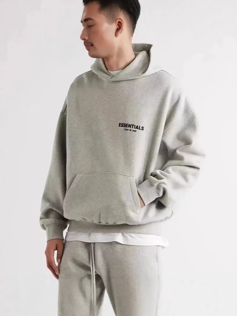 【Double 11 Super Deals】6,AC-男女字母印花情侣宽松连帽卫衣