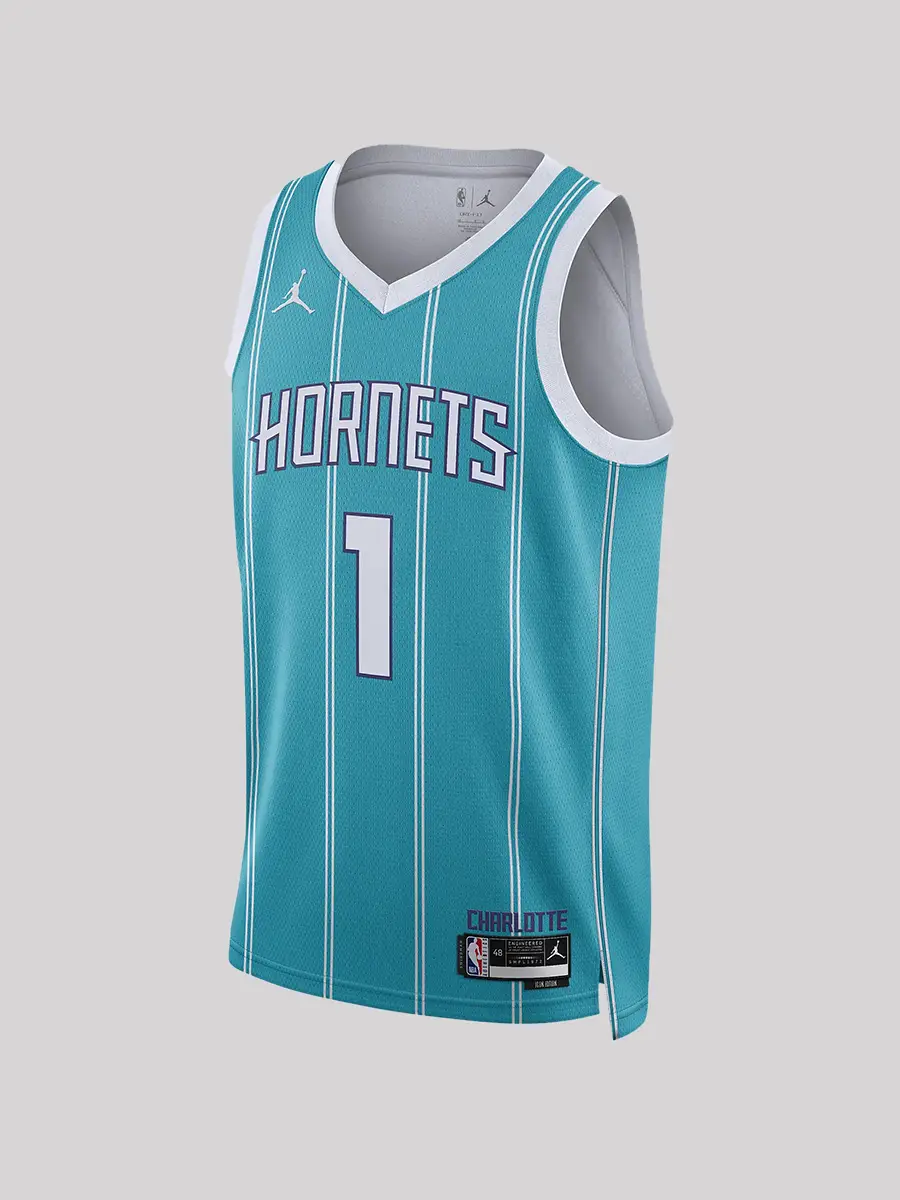 Nba Official Authentic Nike Jordan La Merlot Bober Wasp Team No. 1 Limited Sw Basketball Jersey Vest